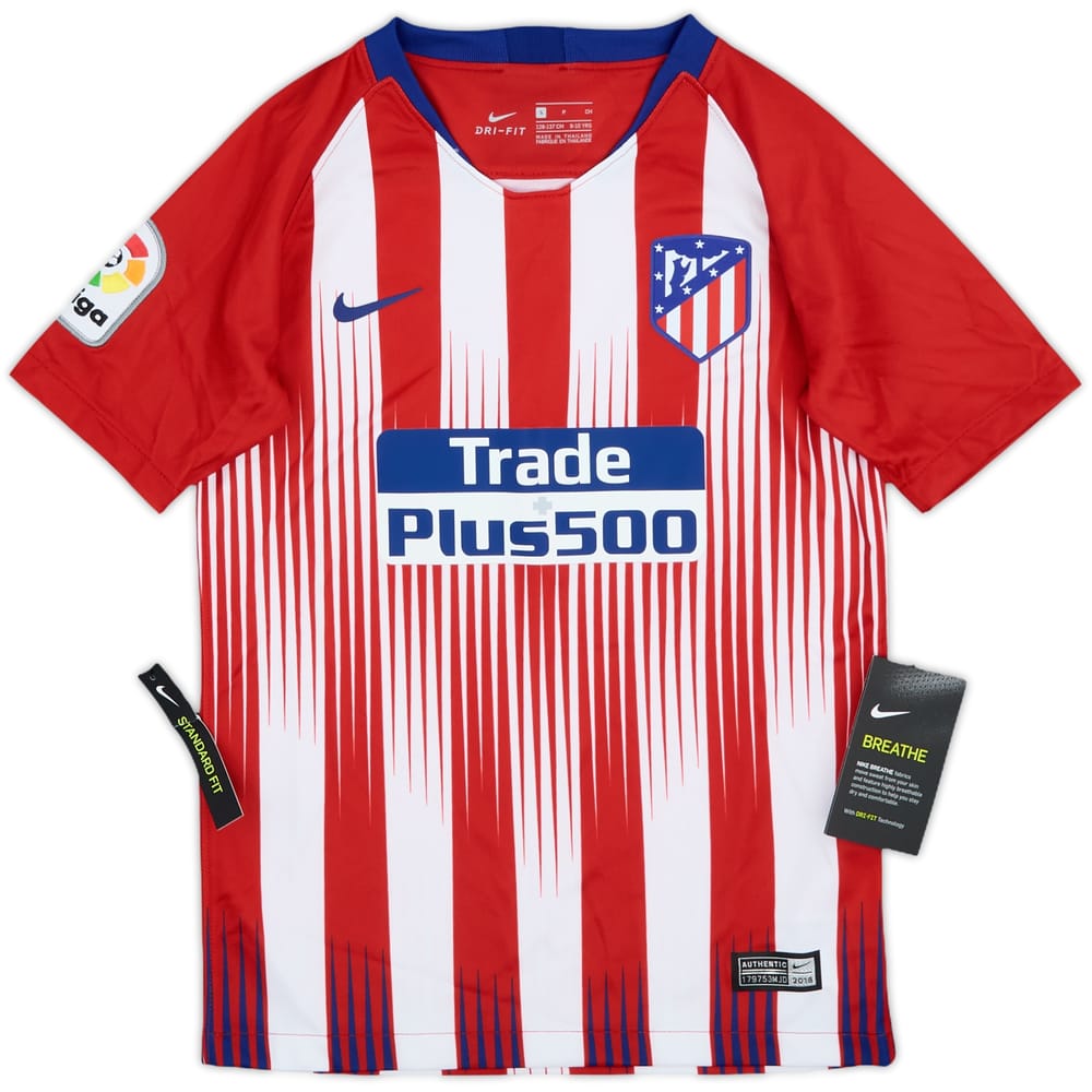 2018-19 Atletico Madrid Home Shirt (S.Boys)