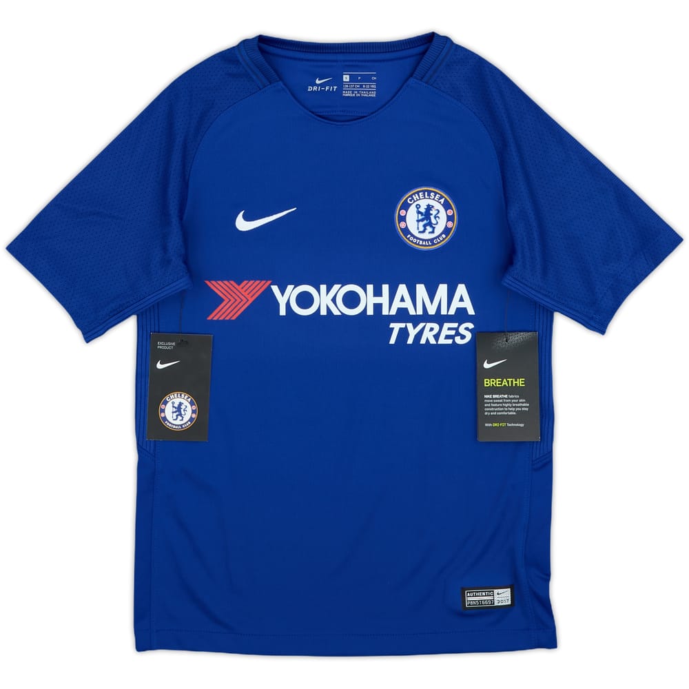2017-18 Chelsea Home Shirt (S.Boys)