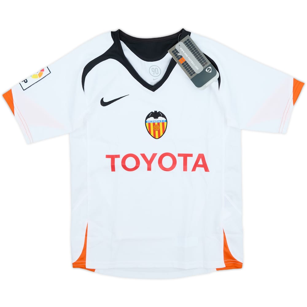 2005-06 Valencia Home Shirt (6-7 Years)