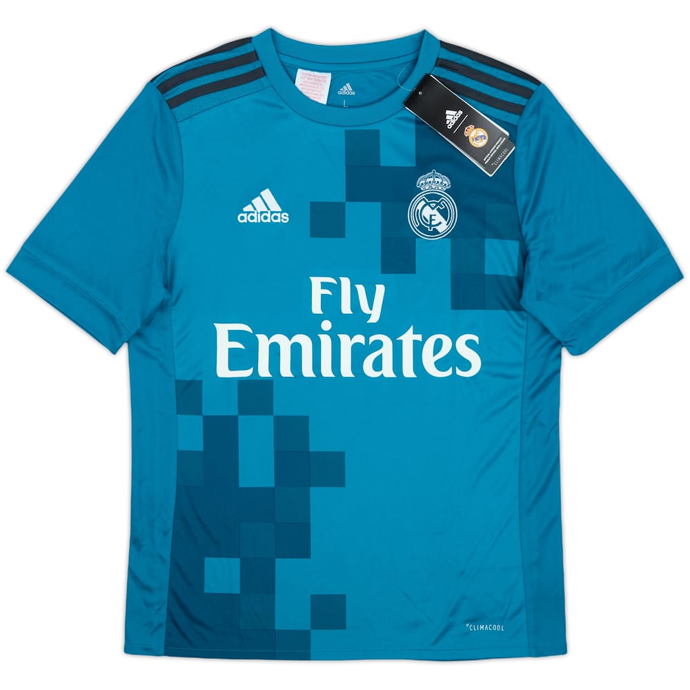 2017-18 Real Madrid Third Shirt (L.Boys)