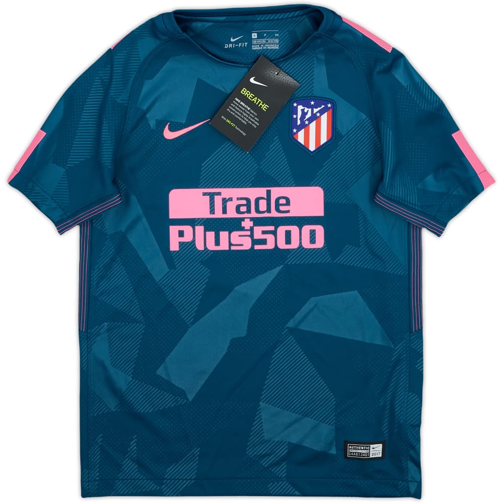 2017-18 Atletico Madrid Third Shirt (S.Boys)