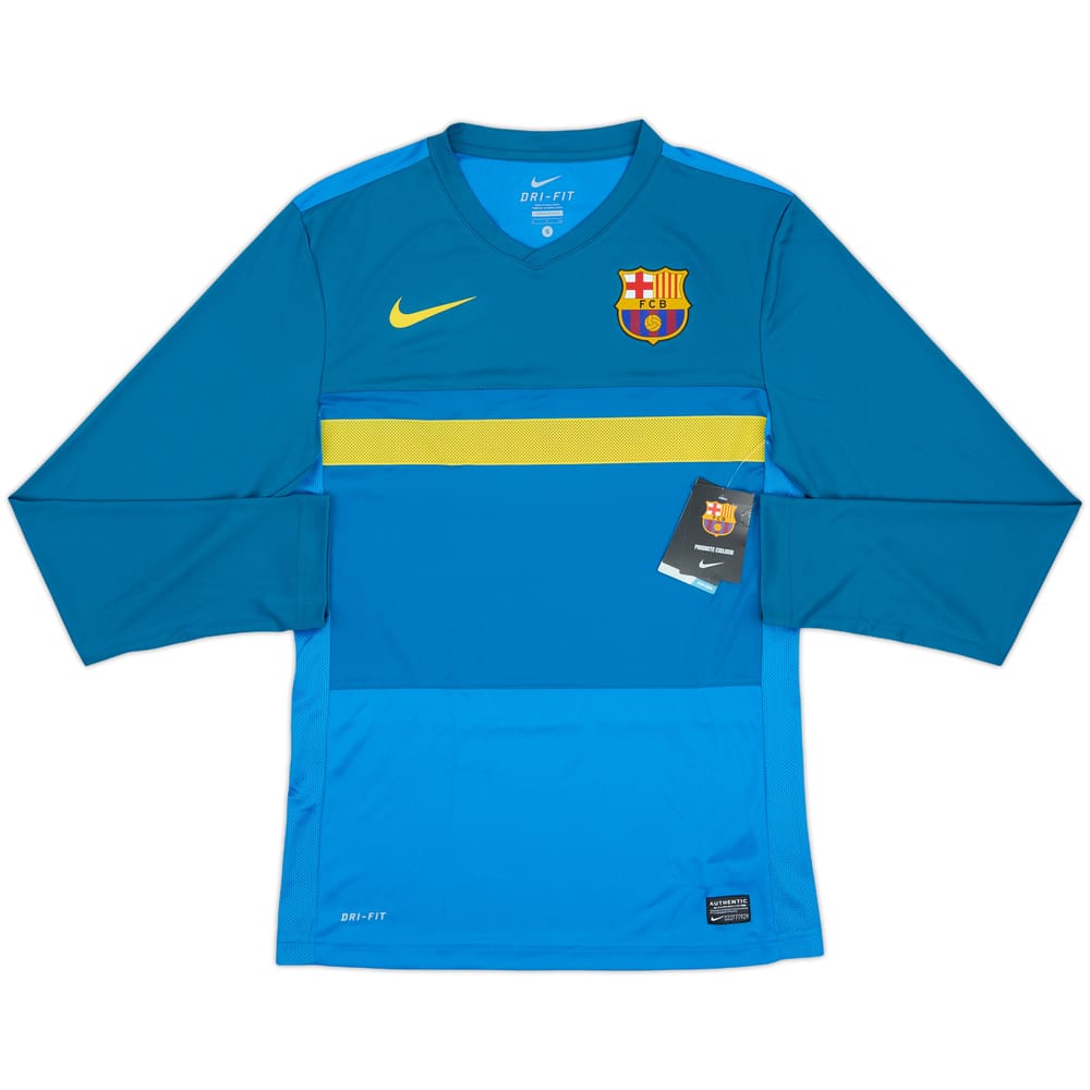 2011-12 Barcelona Nike Training L/S Shirt (S)