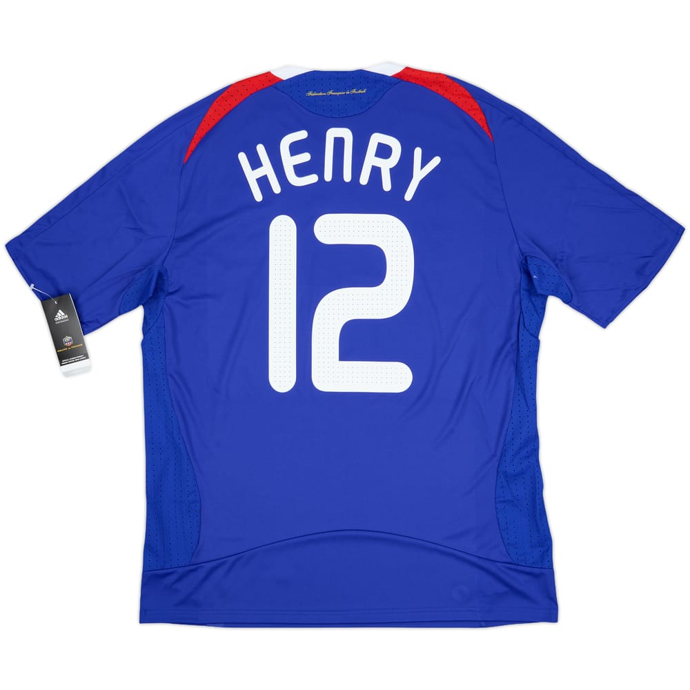 2007-08 France Home Shirt Henry #12 (L)