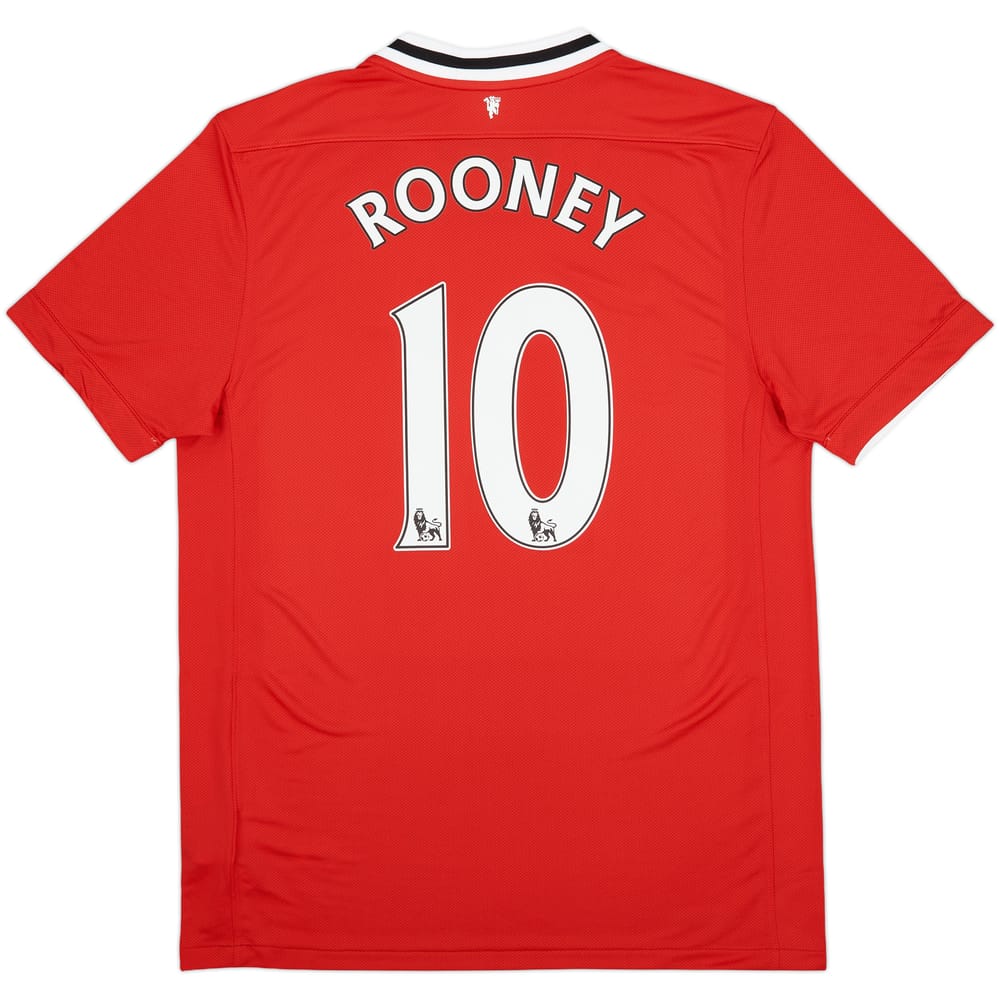 2011-12 Manchester United Home Shirt Rooney #10 (L)
