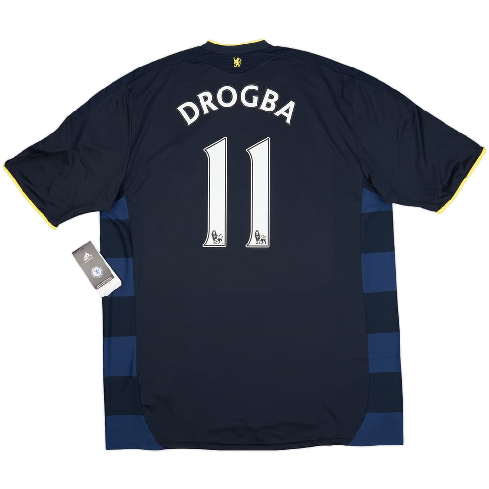 2009-10 Chelsea Away Shirt Drogba #11 (XL)