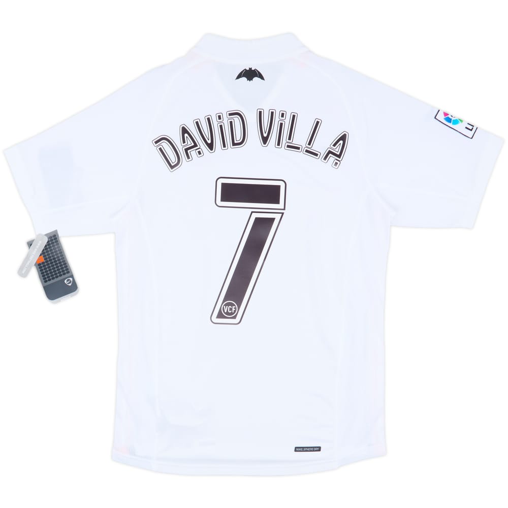2006-07 Valencia Home Shirt David Villa #7 (S)
