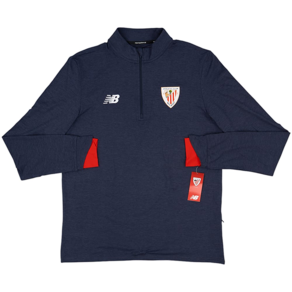 2017-18 Athletic Bilbao New Balance 1/4 Zip Drill Top (XL)