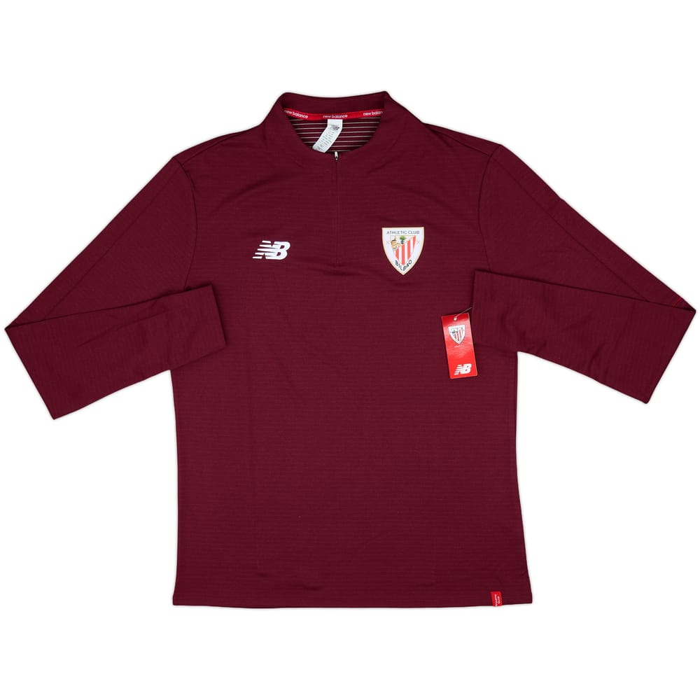2018-19 Athletic Bilbao New Balance 1/4 Zip Drill Top (XL)
