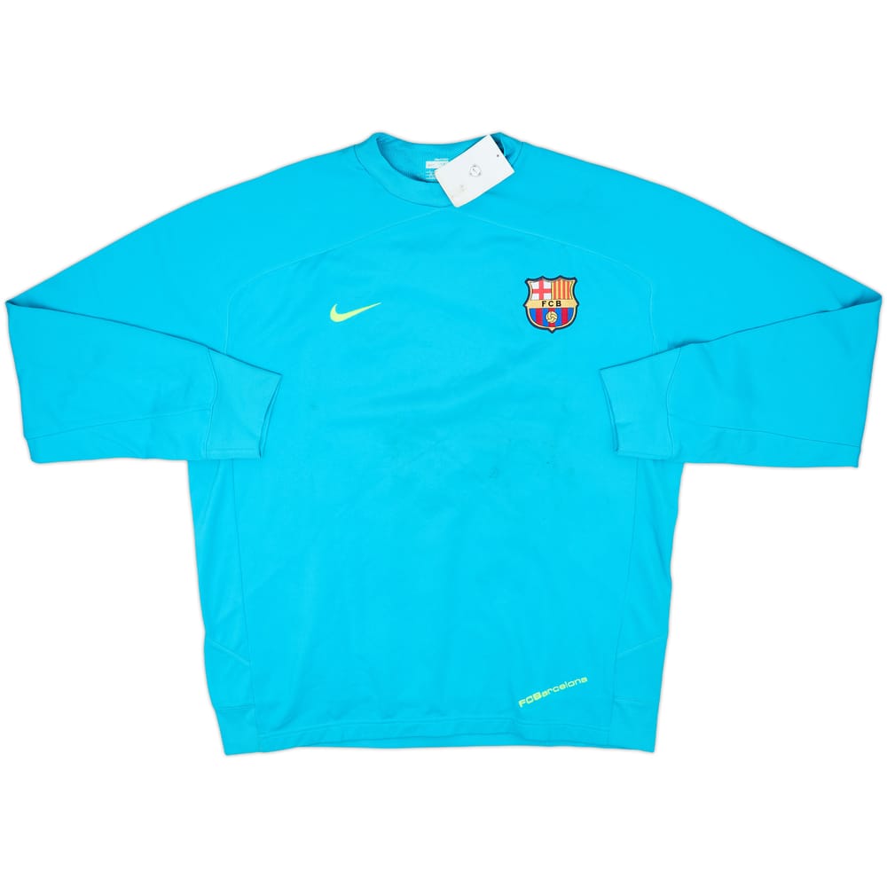 2007-08 Barcelona Nike Sweat Top (L)