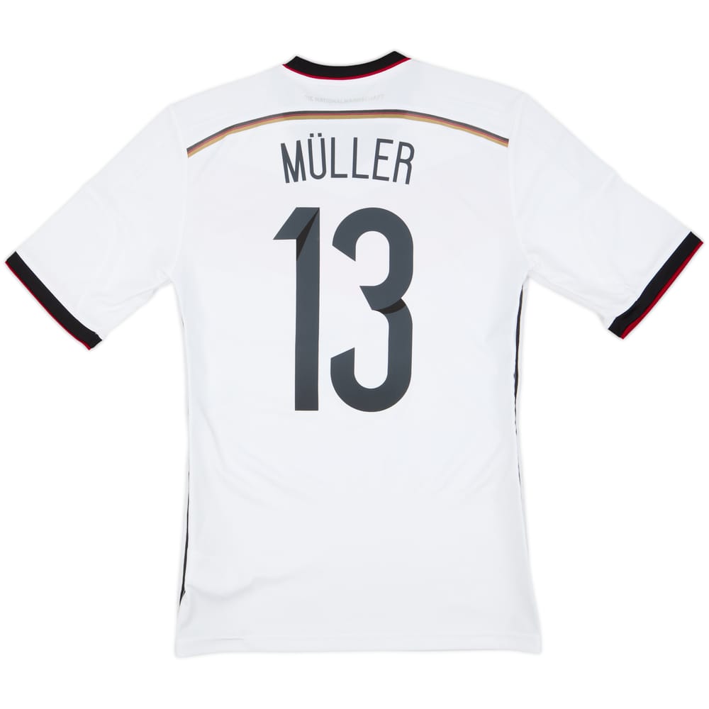 2014-15 Germany Home Shirt Muller #13 - 8/10 - (S)