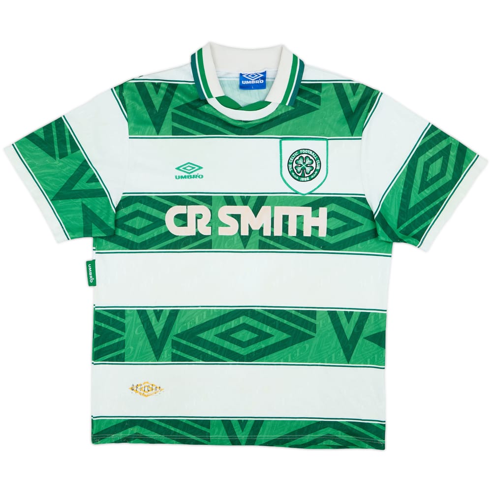 1993-95 Celtic Home Shirt - 6/10 - (L)