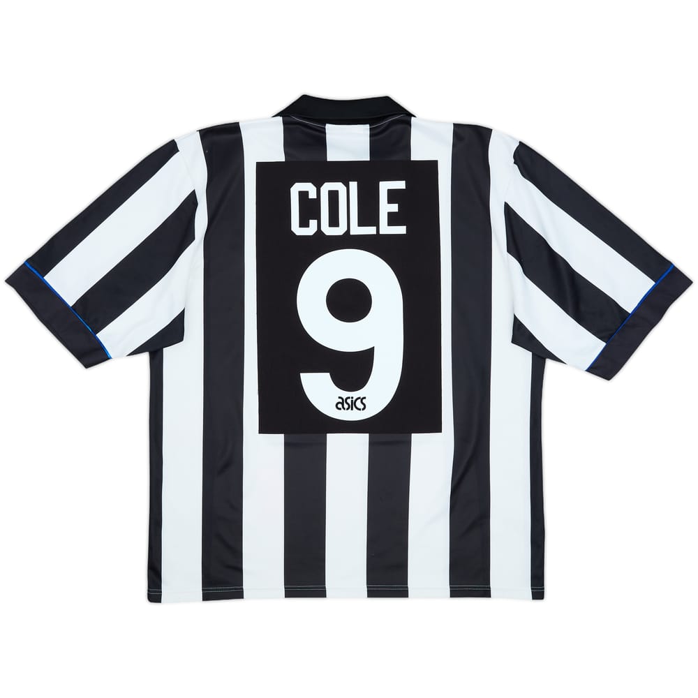1993-95 Newcastle Home Shirt Cole #9 - 7/10 - (XL)