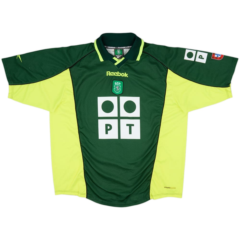 2000-01 Sporting CP Away Shirt - 9/10 - (XL)