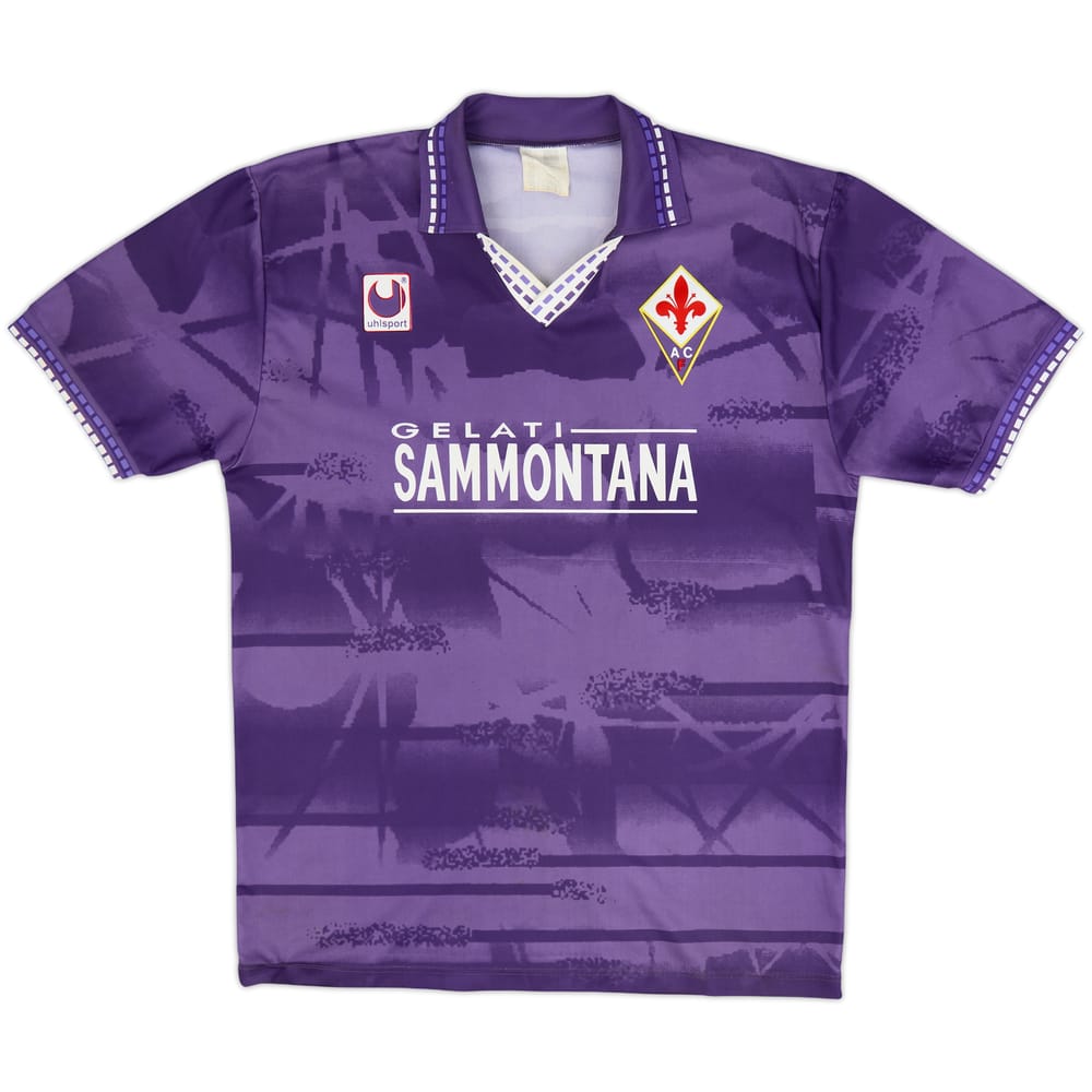 1994-95 Fiorentina Basic Home Shirt - 6/10 - (L)