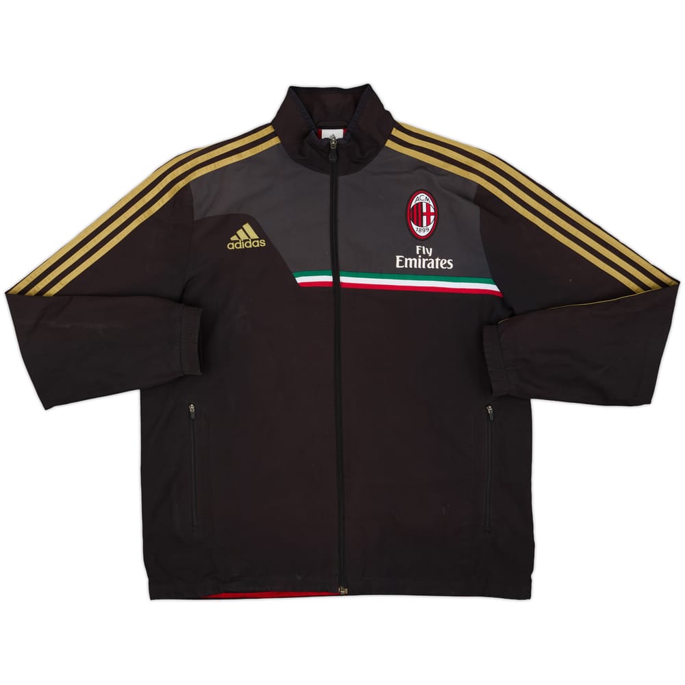 2013-14 AC Milan adidas Track Jacket - 7/10 - (L/XL)