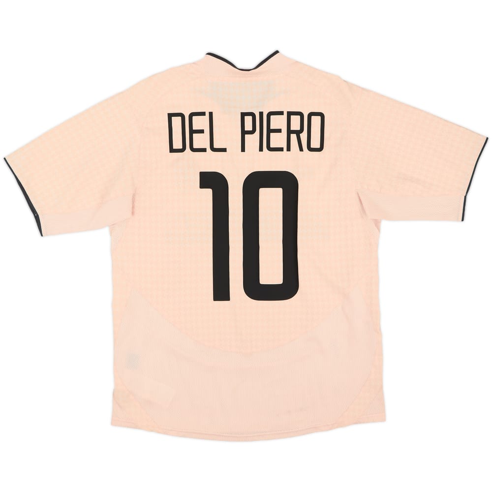 2003-04 Juventus Away Shirt Del Piero #10 - 6/10 - (M)