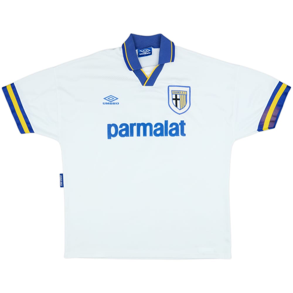 1993-95 Parma Home Shirt #16 - 8/10 - (XL)