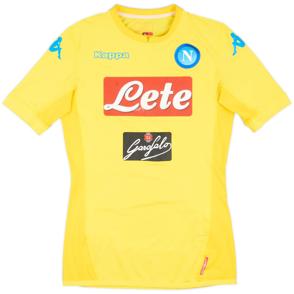 2017-18 Napoli Authentic Away Shirt - 6/10 - (M)