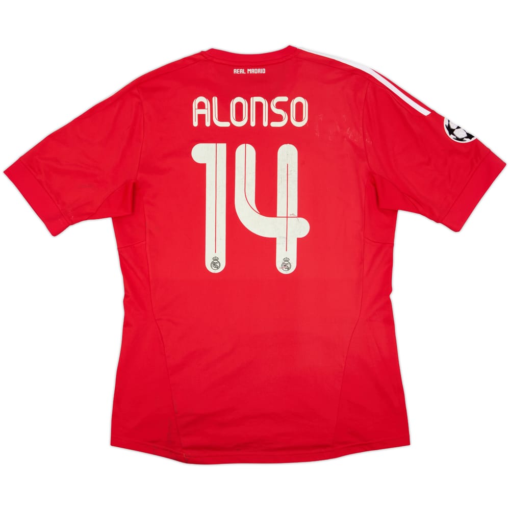 2011-12 Real Madrid Third CL Shirt Alonso #14 - 5/10 - (L)