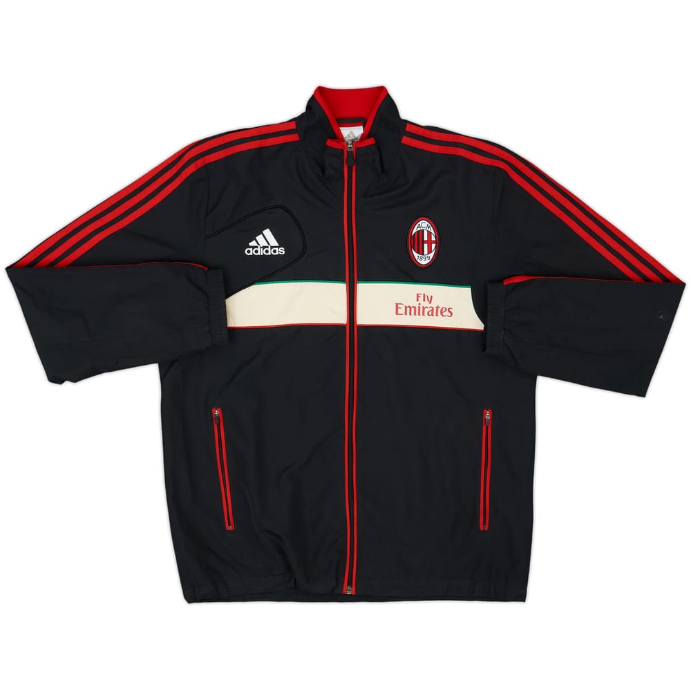 2012-13 AC Milan adidas Chaqueta de entrenamiento - 6/10 - (M/L)