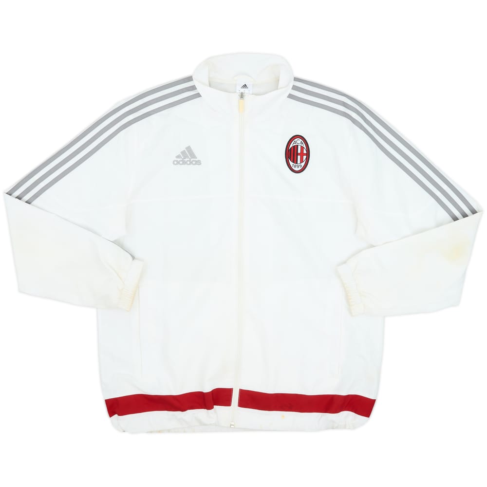 2015-16 AC Milan adidas Track Jacket - 5/10 - (L)