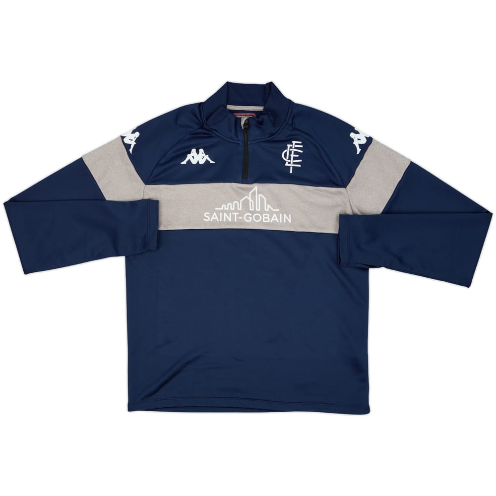 2022-23 Empoli Kappa 1/4 Zip Training Top - 8/10 - (L)