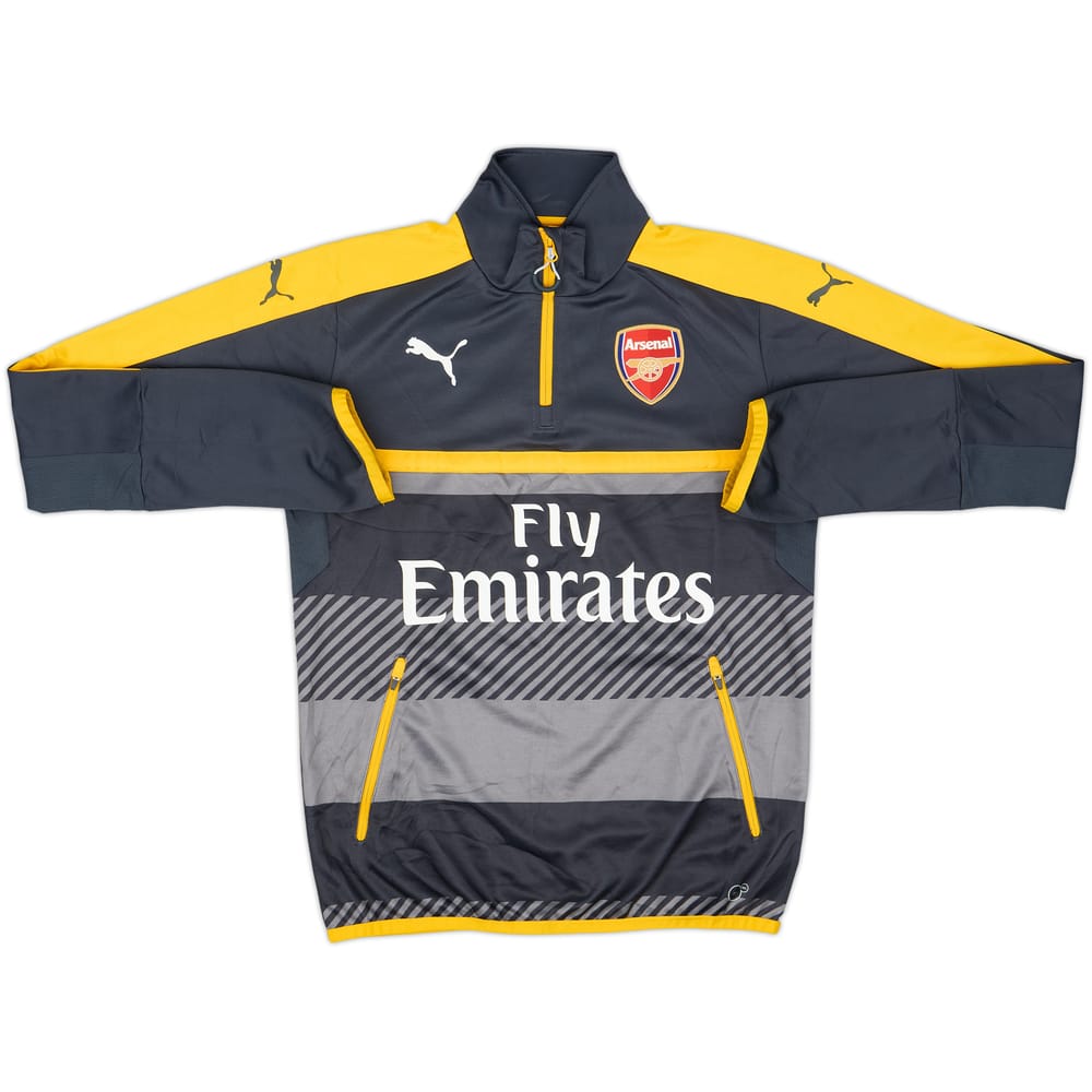 2016-17 Arsenal Puma 1/4 Zip Drill Top - 10/10 - (S)
