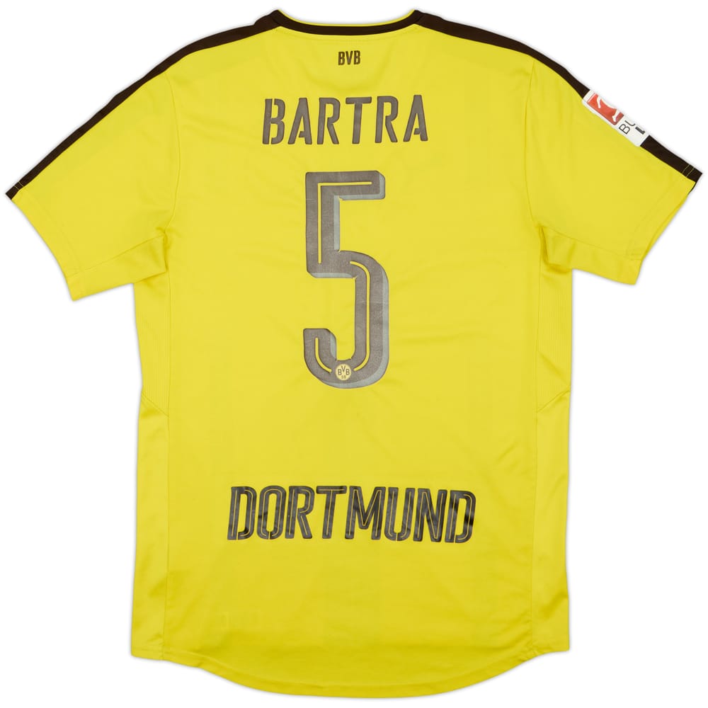 2016-17 Borussia Dortmund Home Shirt Bartra #5 - 5/10 - (M)