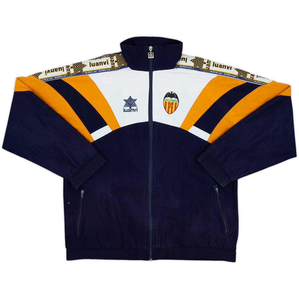 1996-97 Valencia Luanvi Track Jacket - 7/10 - (M)