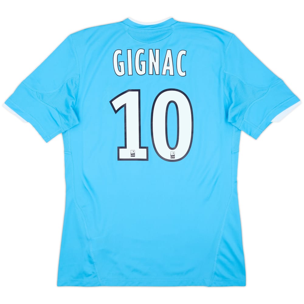 2010-11 Olympique Marseille Away Shirt Gignac #10 - 8/10 - (M)