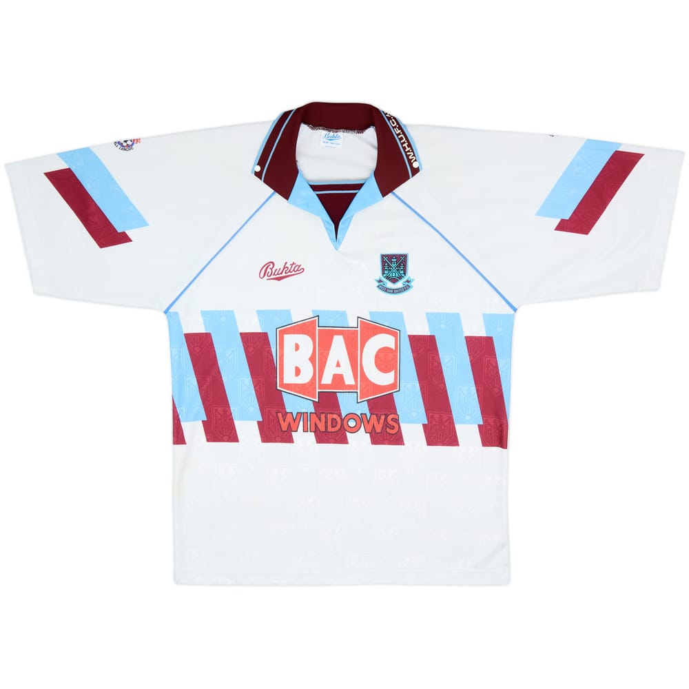 1991-92 West Ham Third Shirt - 7/10 - (L)