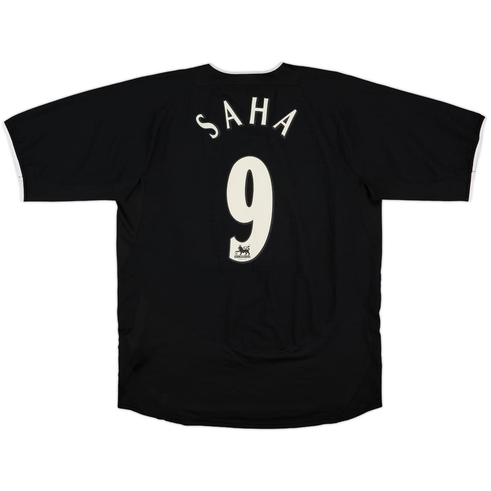 2003-05 Manchester United Away Shirt Saha #9 - 8/10 - (L)