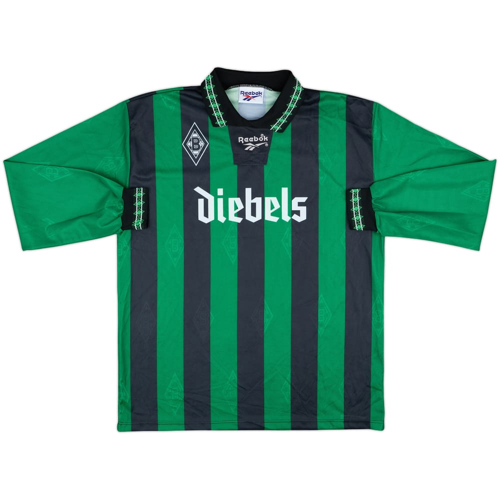 1995-96 Borussia Monchengladbach Away L/S Shirt - 8/10 - (L)