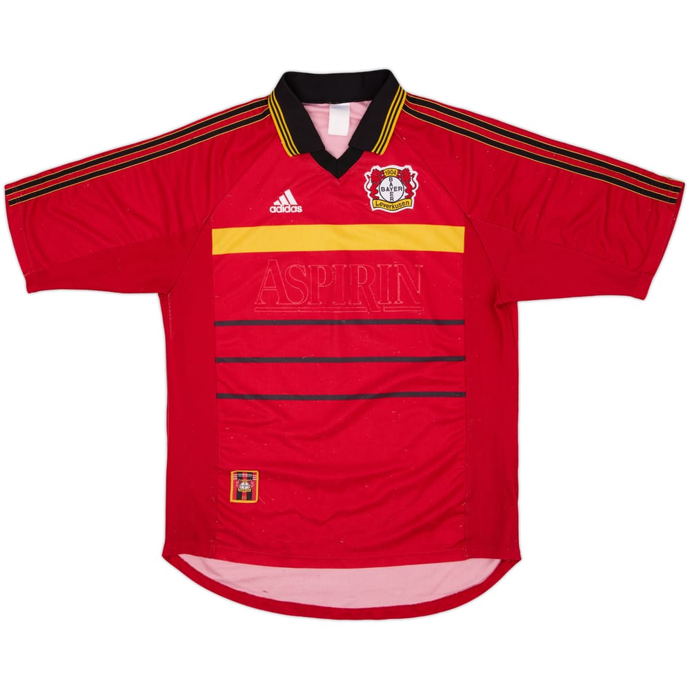 1998-00 Bayer Leverkusen Home Shirt #14 - 3/10 - (L)