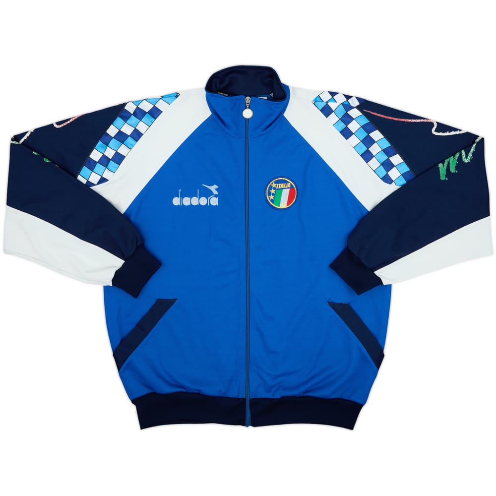 1990 Italy Diadora Track Jacket - 7/10 - (XL)