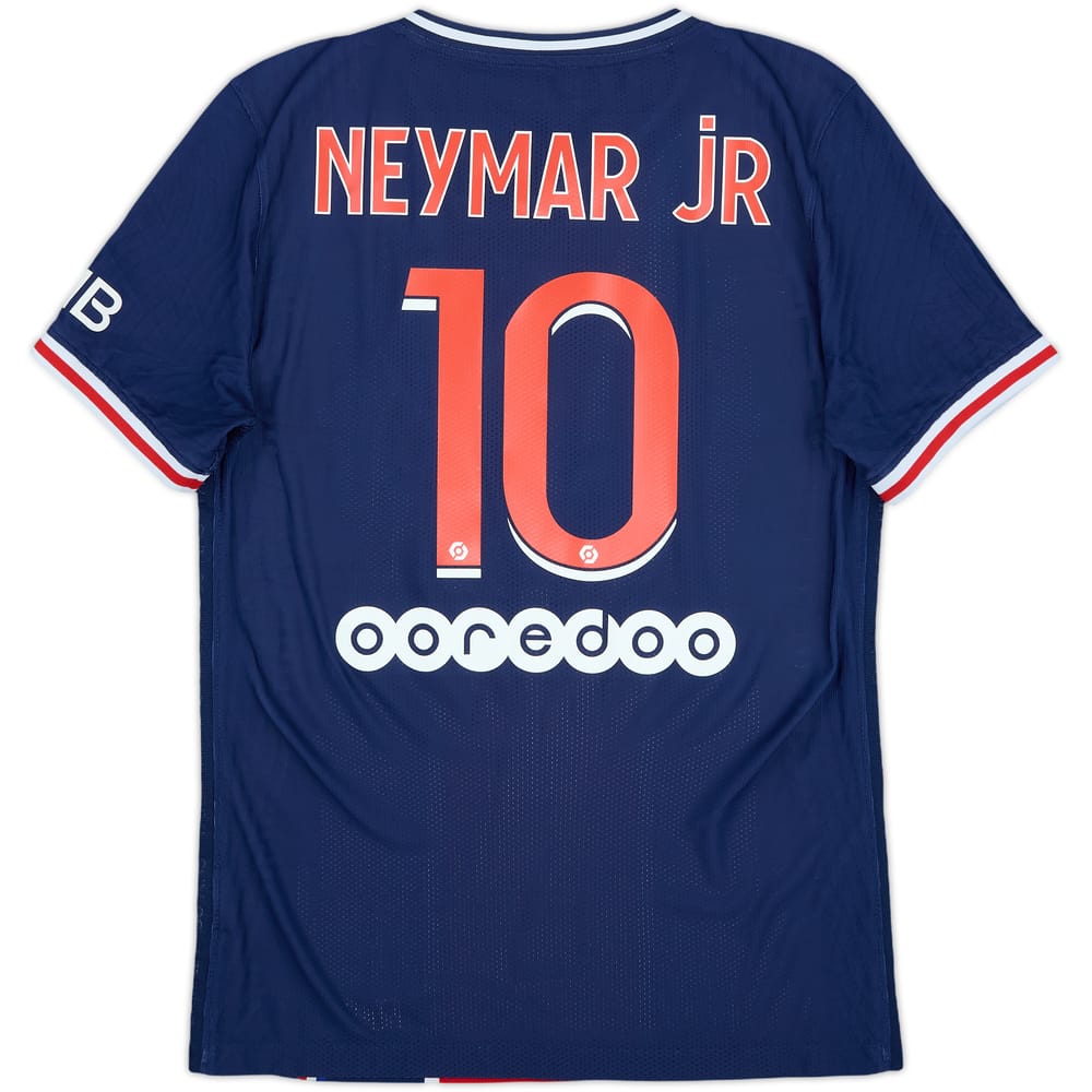 2020-21 Paris Saint-Germain Authentic Home Shirt NeymarJr #10 - 9/10 - (S)