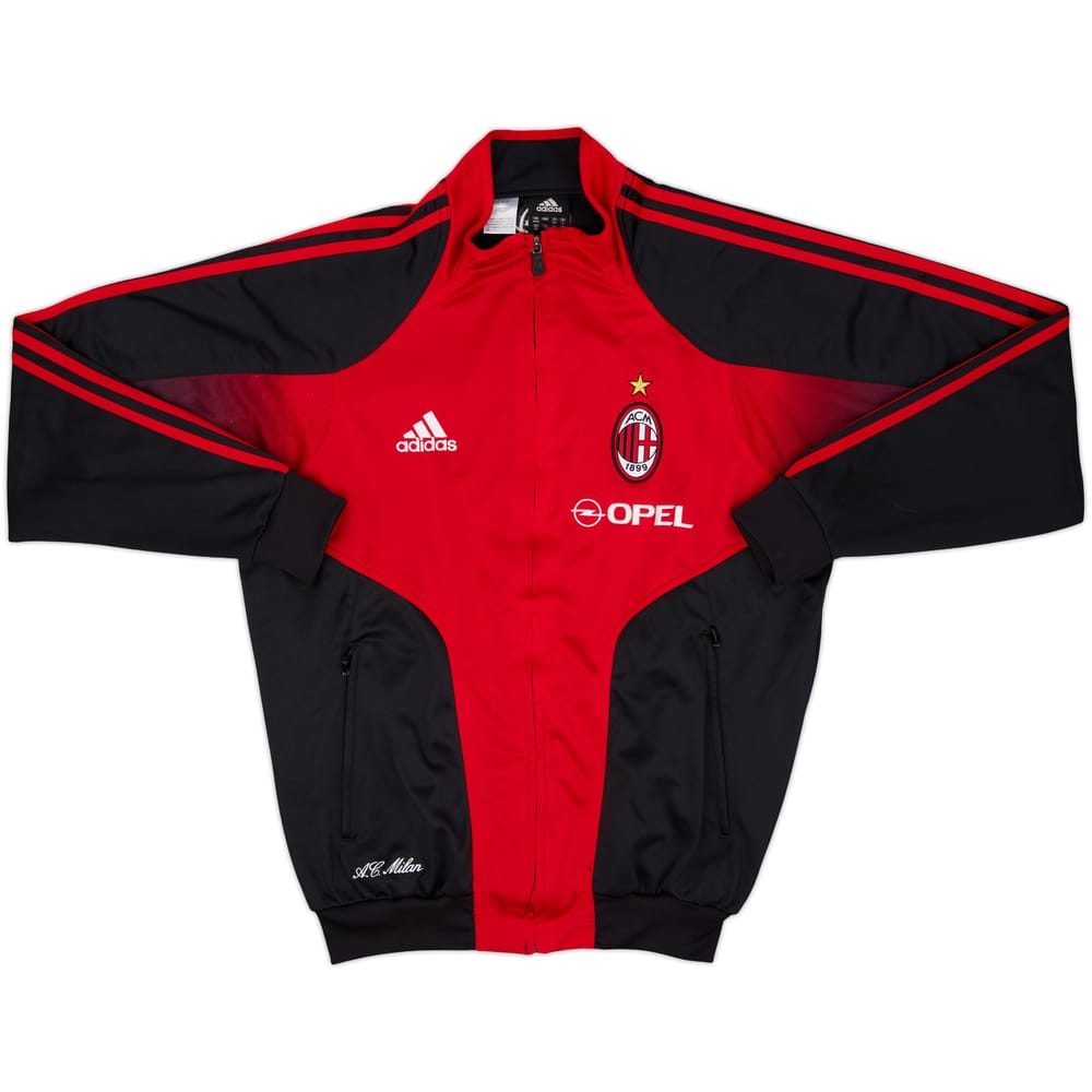 2004-05 AC Milan adidas Track Jacket - 8/10 - (M)