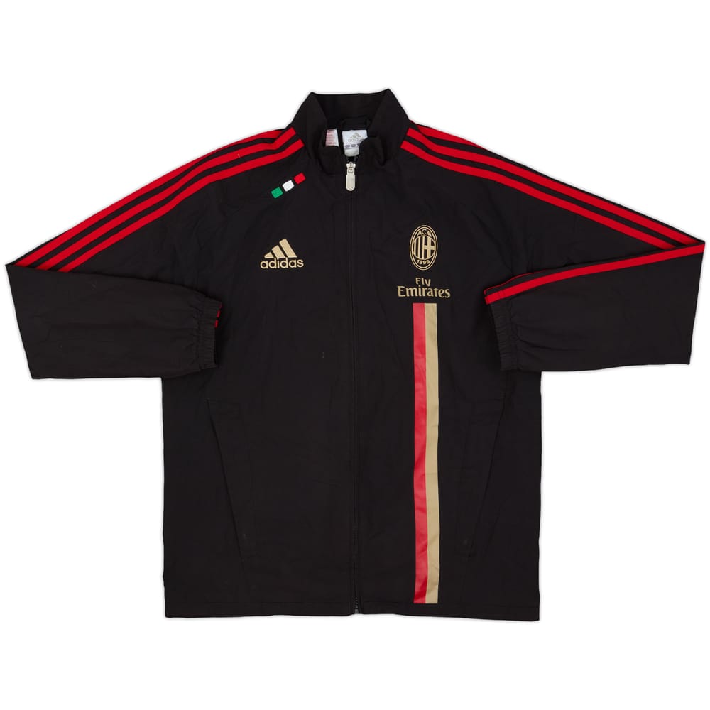 2011-12 AC Milan adidas Track Jacket - 8/10 - (L.Boys)