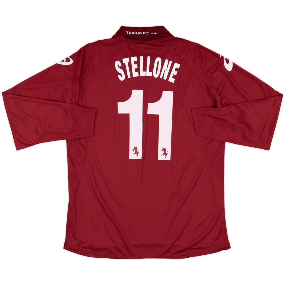2006-07 Torino Home L/S Shirt Stellone #11 - 8/10 - (XXL)