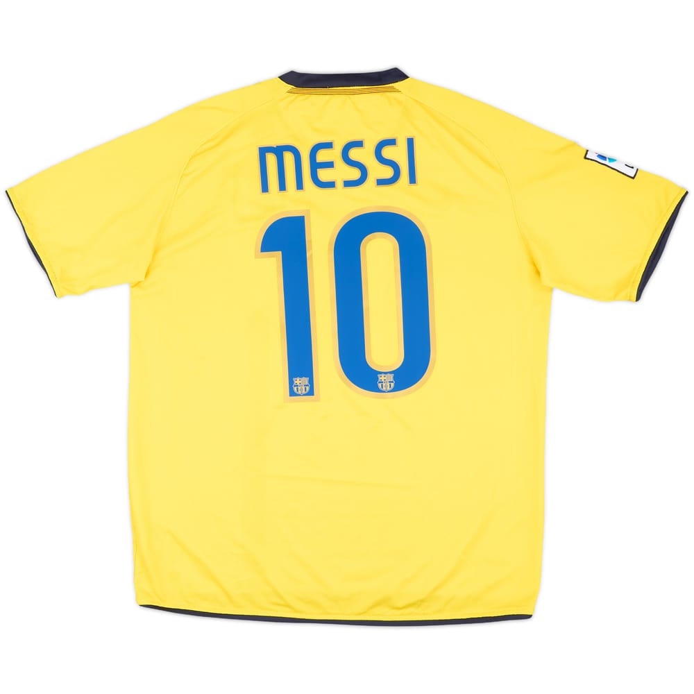 2008-10 Barcelona Away Shirt Messi #10 - 7/10 - (M)