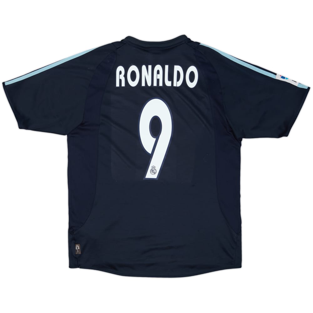 2003-04 Real Madrid Away Shirt Ronaldo #9 - 4/10 - (M)