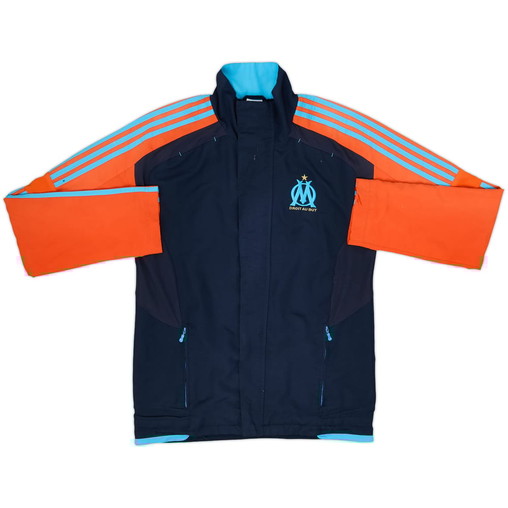 2011-12 Olympique Marseille adidas Track Jacket - 7/10 - (S)