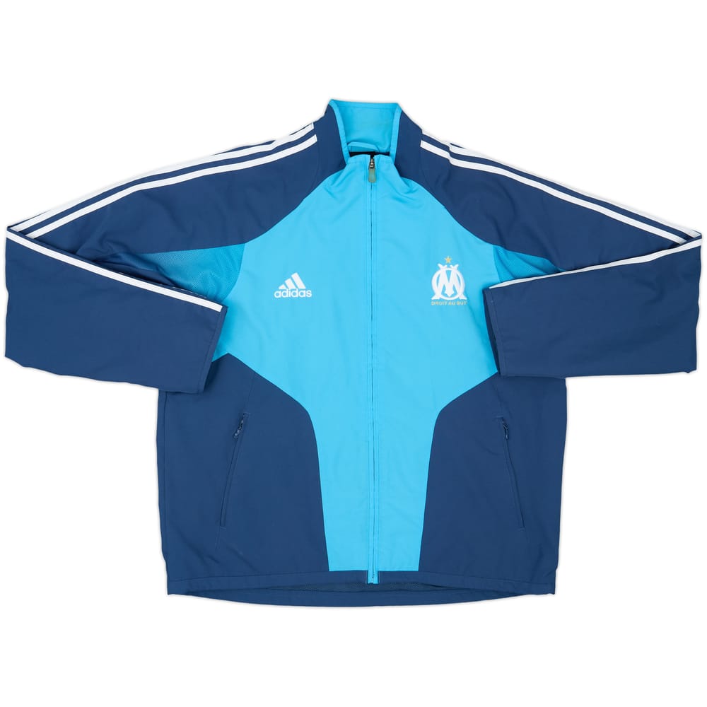2004-05 Olympique Marseille adidas Track Jacket - 9/10 - (L/XL)
