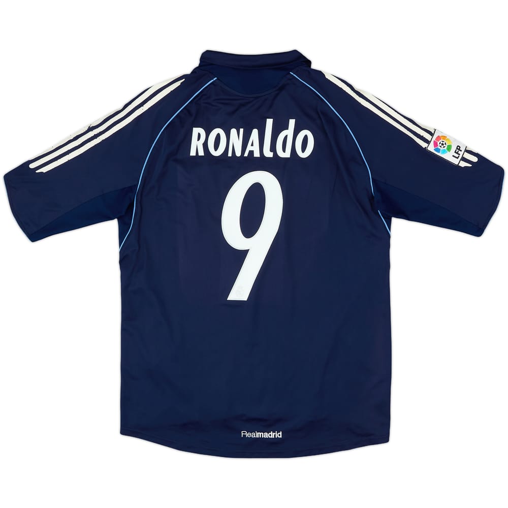 2005-06 Real Madrid Away Shirt Ronaldo #9 - 6/10 - (L)