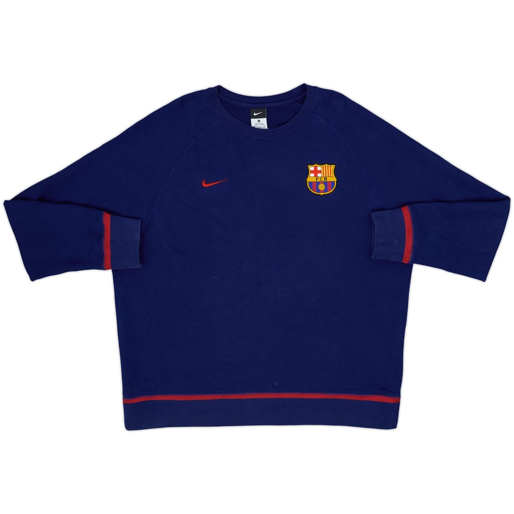 2016-17 Barcelona Nike Sweat Top - 7/10 - (XL)