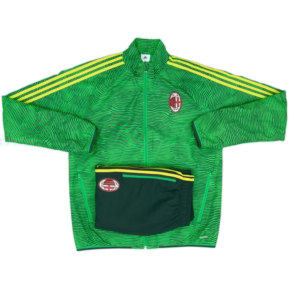 2015-16 AC Milan adidas Tracksuit - 10/10 - (M)