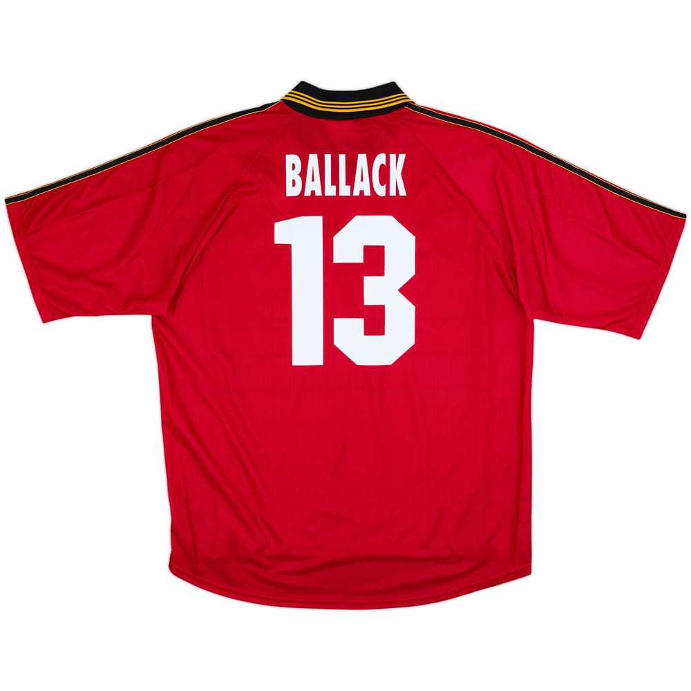 1998-00 Bayer Leverkusen Home Shirt Ballack #13 - 8/10 - (XL)
