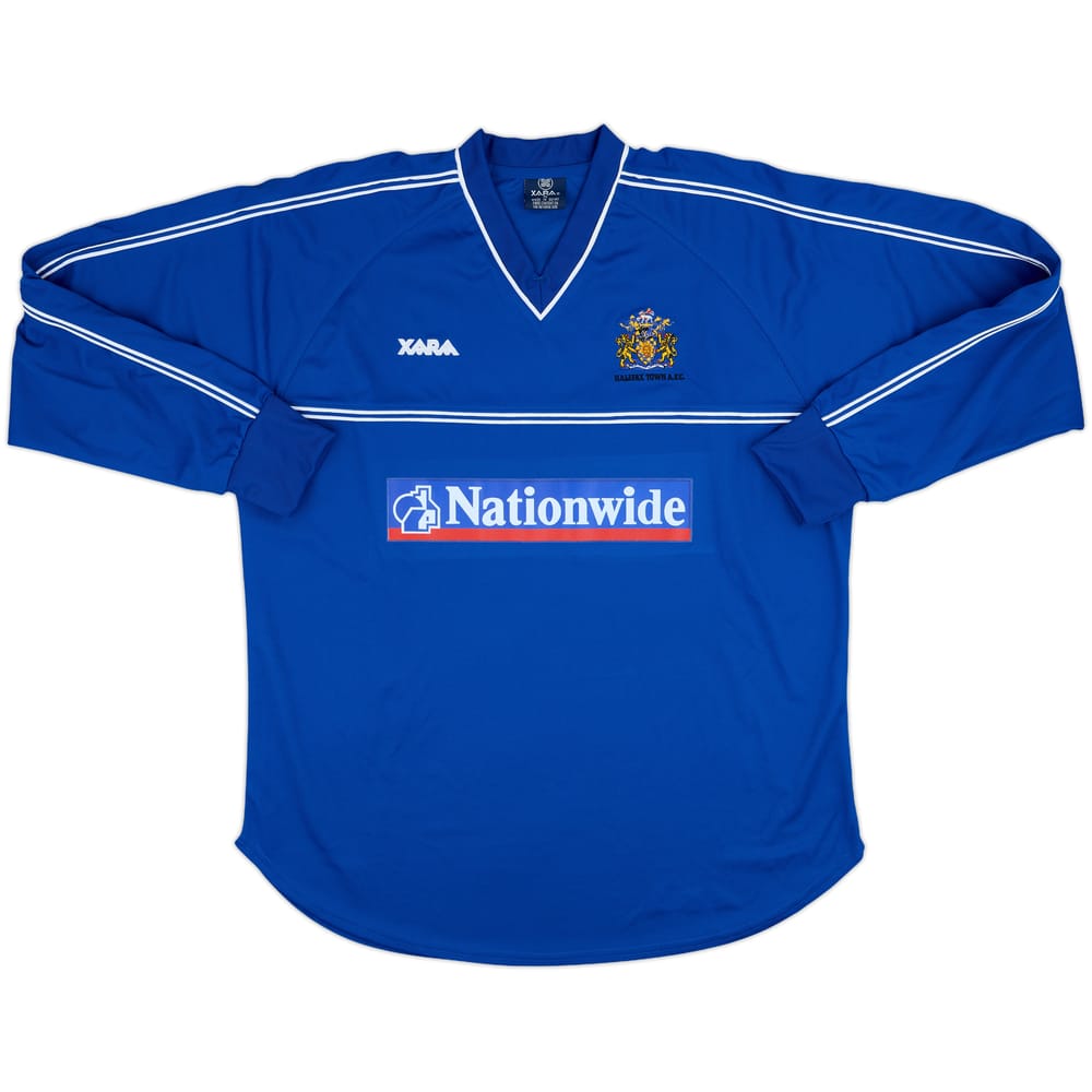 2001-02 Halifax Town Home L/S Shirt - 8/10 - (XL)
