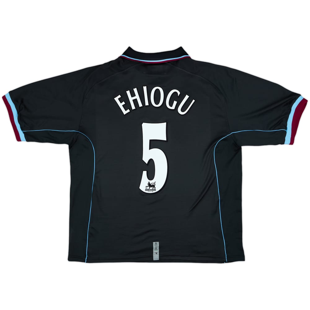 2000-01 Aston Villa Away Shirt Ehiogu #5 - 9/10 - (XL)