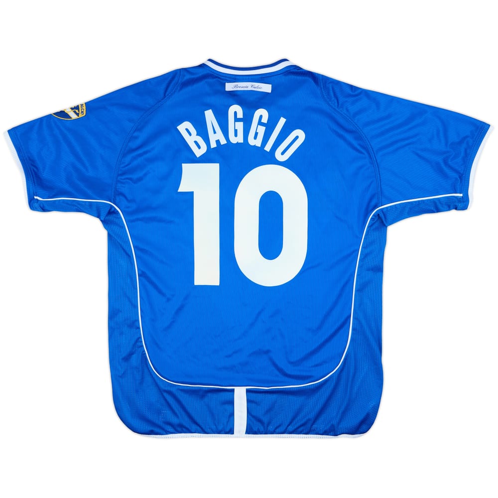 2002-03 Brescia Home Shirt Baggio #10 - 8/10 - (M)